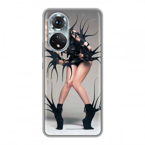 Дизайнерский силиконовый чехол для Huawei Honor 50 Леди Гага