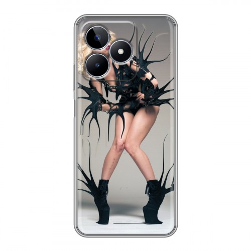 Дизайнерский силиконовый чехол для Realme C53 Леди Гага