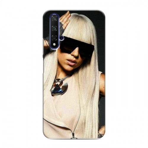 Дизайнерский силиконовый чехол для Huawei Honor 20 Леди Гага