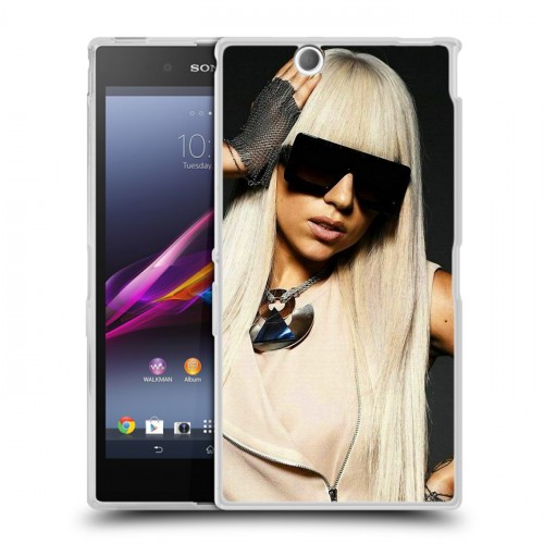 Дизайнерский пластиковый чехол для Sony Xperia Z Ultra  Леди Гага