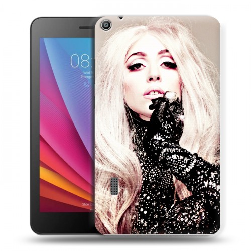 Дизайнерский силиконовый чехол для Huawei MediaPad T3 7 Леди Гага