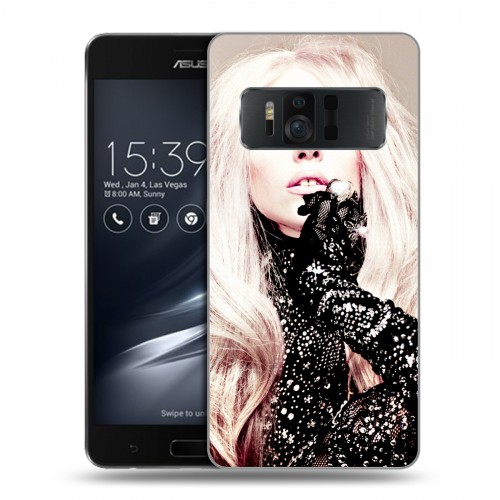 Дизайнерский силиконовый чехол для ASUS ZenFone AR Леди Гага