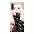 Дизайнерский пластиковый чехол для Samsung Galaxy Note 10 Леди Гага