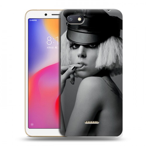 Дизайнерский пластиковый чехол для Xiaomi RedMi 6A Леди Гага