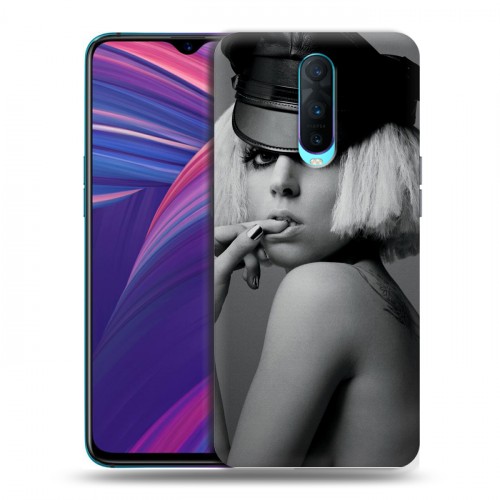 Дизайнерский пластиковый чехол для OPPO RX17 Pro Леди Гага