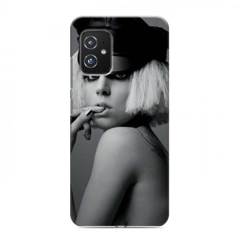 Дизайнерский силиконовый чехол для ASUS ZenFone 8 Леди Гага
