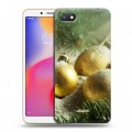 Дизайнерский пластиковый чехол для Xiaomi RedMi 6A Новогодние шары