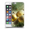 Дизайнерский силиконовый чехол для Iphone 6 Plus/6s Plus Новогодние шары