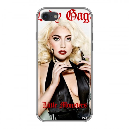 Дизайнерский силиконовый чехол для Iphone 7 Леди Гага