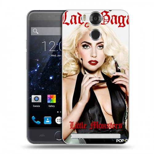 Дизайнерский пластиковый чехол для Ulefone Power Леди Гага