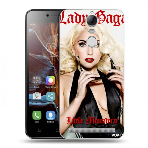 Дизайнерский пластиковый чехол для Lenovo K5 Note Леди Гага
