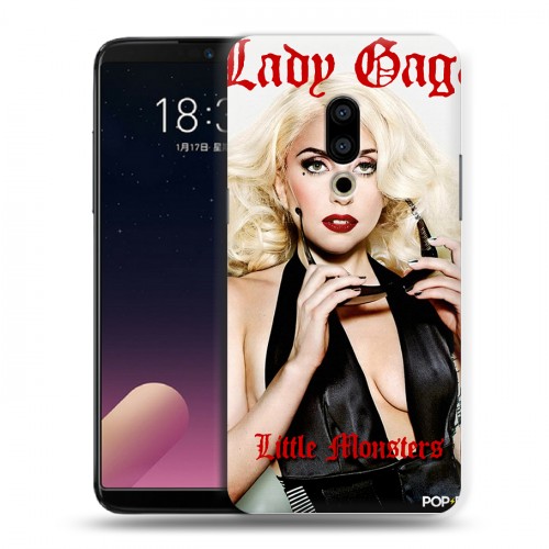 Дизайнерский пластиковый чехол для Meizu 15 Леди Гага