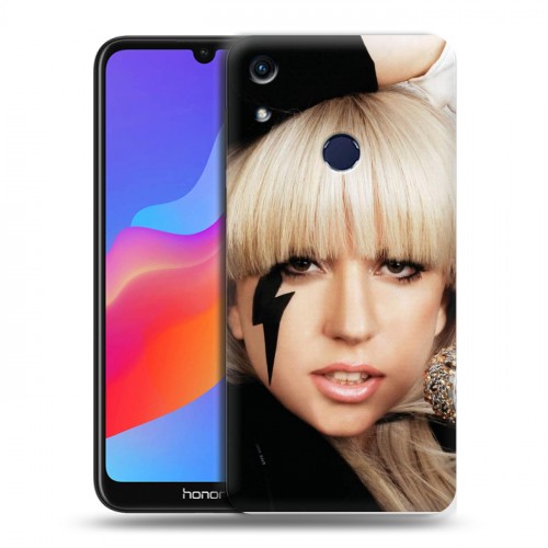 Дизайнерский пластиковый чехол для Huawei Honor 8A Леди Гага