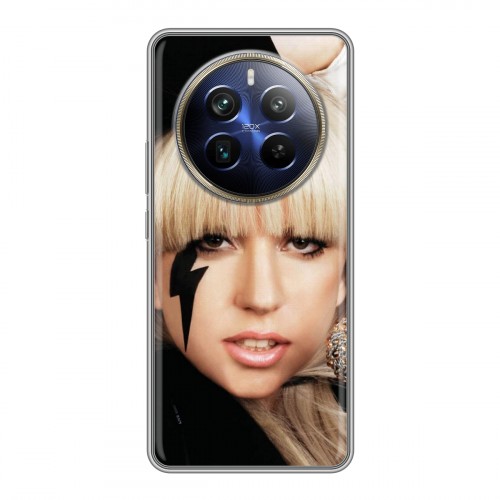 Дизайнерский пластиковый чехол для Realme 12 Plus 5G Леди Гага