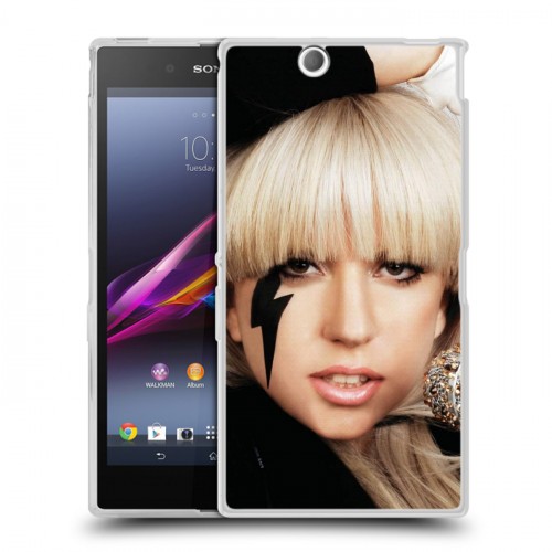 Дизайнерский пластиковый чехол для Sony Xperia Z Ultra  Леди Гага