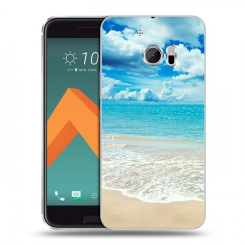 Дизайнерский пластиковый чехол для HTC 10 Пляж