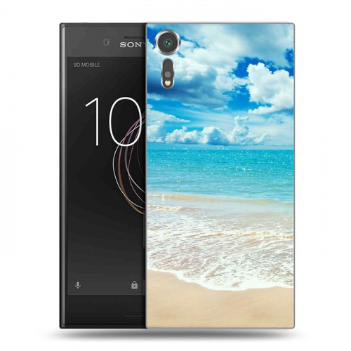 Дизайнерский пластиковый чехол для Sony Xperia XZs Пляж