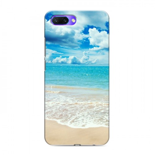 Дизайнерский силиконовый с усиленными углами чехол для Huawei Honor 10 Пляж