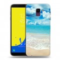 Дизайнерский пластиковый чехол для Samsung Galaxy J6 Пляж