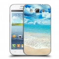 Дизайнерский пластиковый чехол для Samsung Galaxy Win Пляж