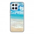 Дизайнерский силиконовый с усиленными углами чехол для Huawei Honor X6 Пляж
