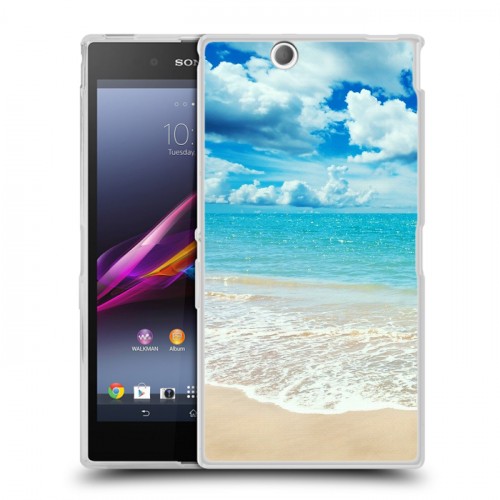 Дизайнерский пластиковый чехол для Sony Xperia Z Ultra  Пляж