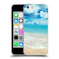 Дизайнерский пластиковый чехол для Iphone 5c Пляж