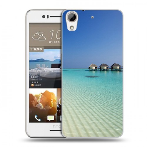 Дизайнерский пластиковый чехол для HTC Desire 728 Пляж