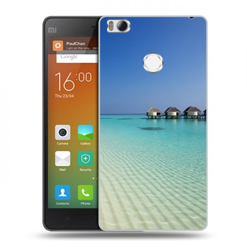 Дизайнерский пластиковый чехол для Xiaomi Mi4S Пляж