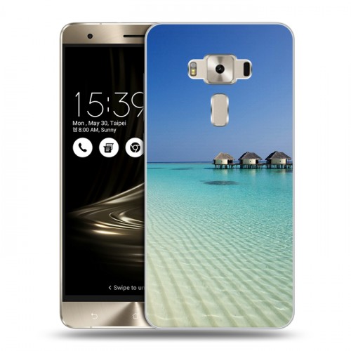 Дизайнерский силиконовый чехол для Asus ZenFone 3 Deluxe Пляж