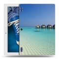 Дизайнерский силиконовый чехол для Lenovo Tab 2 A10-30 Пляж