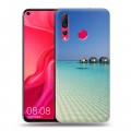 Дизайнерский пластиковый чехол для Huawei Nova 4 Пляж