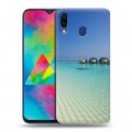 Дизайнерский пластиковый чехол для Samsung Galaxy M20 Пляж