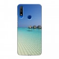 Дизайнерский силиконовый с усиленными углами чехол для Huawei Honor 9X Пляж