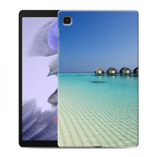 Дизайнерский силиконовый чехол для Samsung Galaxy Tab A7 lite Пляж
