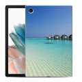 Дизайнерский силиконовый чехол для Samsung Galaxy Tab A8 10.5 (2021) Пляж