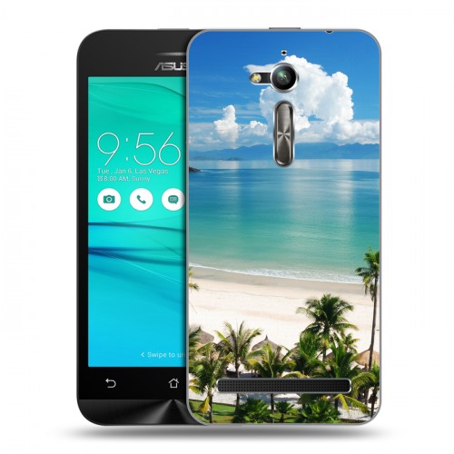 Дизайнерский пластиковый чехол для ASUS ZenFone Go ZB500KL Пляж