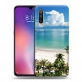 Дизайнерский силиконовый с усиленными углами чехол для Xiaomi Mi9 Пляж