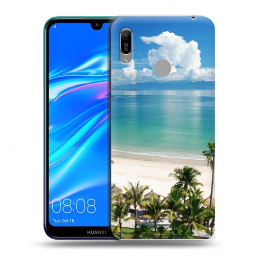 Дизайнерский пластиковый чехол для Huawei Y6 (2019) Пляж