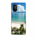 Дизайнерский силиконовый чехол для Huawei Nova 8 Пляж
