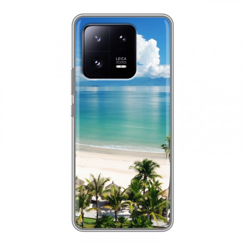 Дизайнерский пластиковый чехол для Xiaomi 13 Pro Пляж