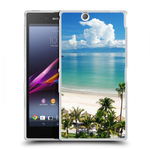 Дизайнерский пластиковый чехол для Sony Xperia Z Ultra  Пляж