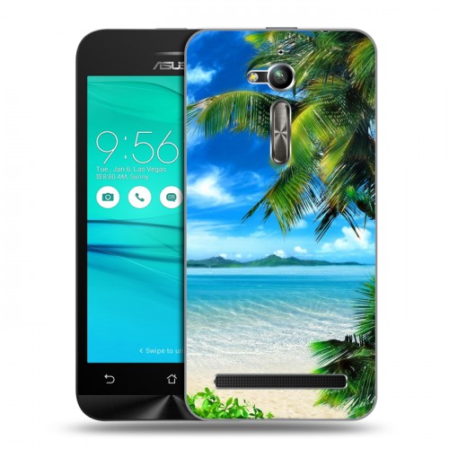 Дизайнерский пластиковый чехол для ASUS ZenFone Go ZB500KL Пляж