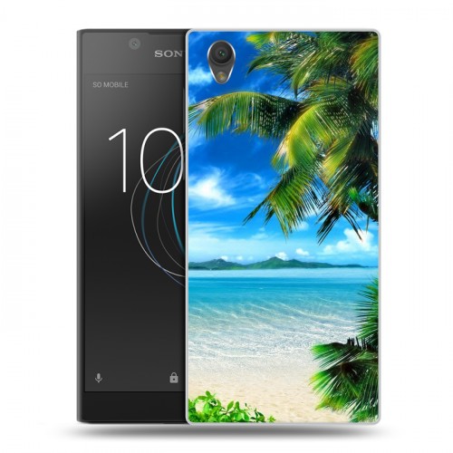 Дизайнерский пластиковый чехол для Sony Xperia L1 Пляж