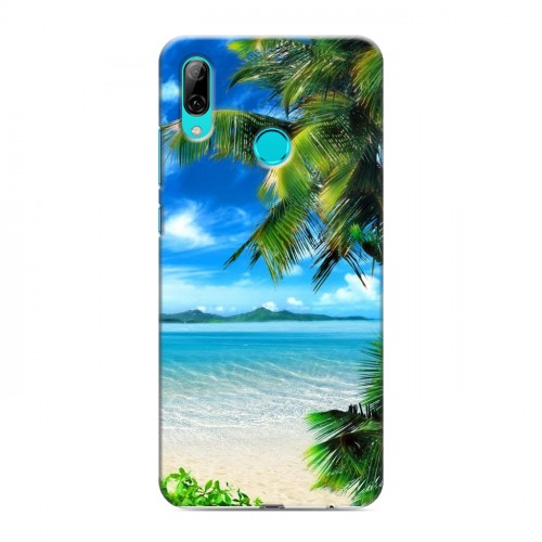 Дизайнерский пластиковый чехол для Huawei P Smart (2019) Пляж