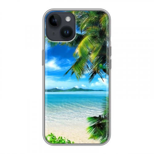 Дизайнерский пластиковый чехол для Iphone 14 Пляж