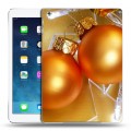 Дизайнерский силиконовый чехол для Ipad (2017) Новогодние шары