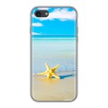 Дизайнерский силиконовый чехол для Iphone 7 Пляж