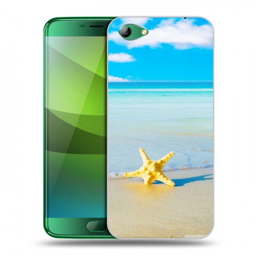 Дизайнерский силиконовый чехол для Elephone S7 Пляж