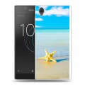 Дизайнерский пластиковый чехол для Sony Xperia L1 Пляж